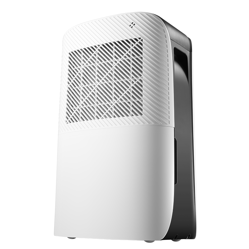 Left. Airplus - AIRPLUS 32-Pint Dehumidifier with Drain Hose, 3.1L Tank, Low Noise, Auto Defrost for Rooms, White/Black.