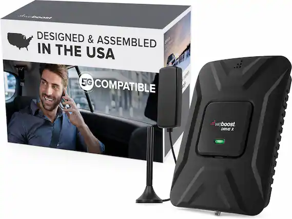 weboost DESIGNED & ASSEMBLED IN THE USA OPENS 5G COMPATIBLE ss weboost. DRIVE x