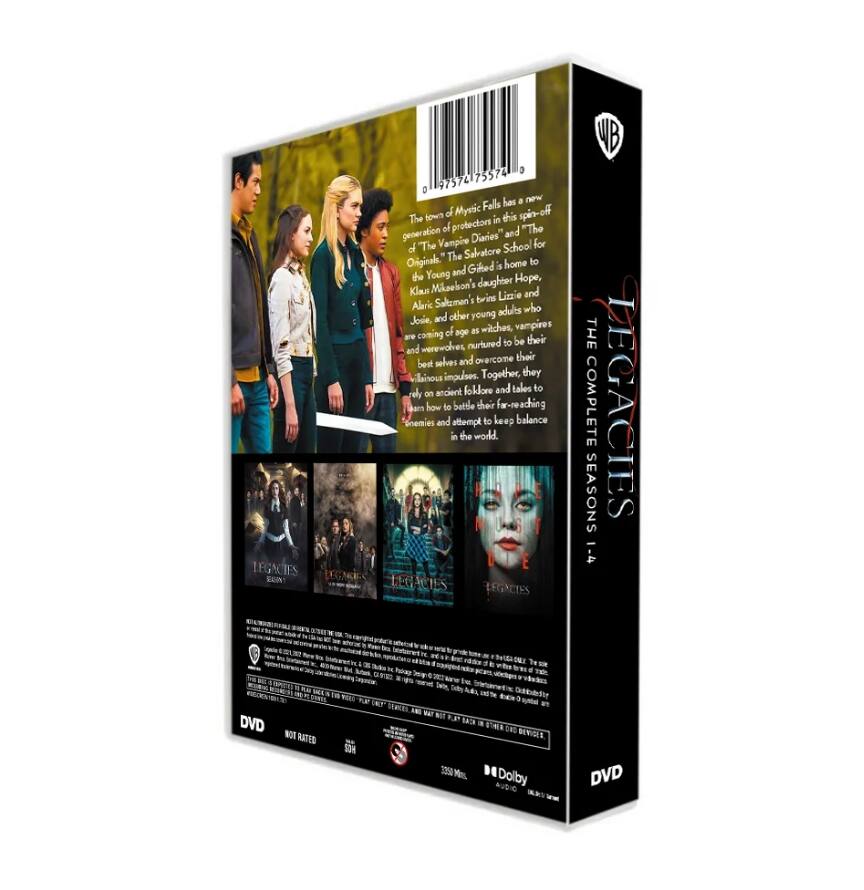 Angle. Legacies: The Complete Series (DVD) Seasons 1–4.