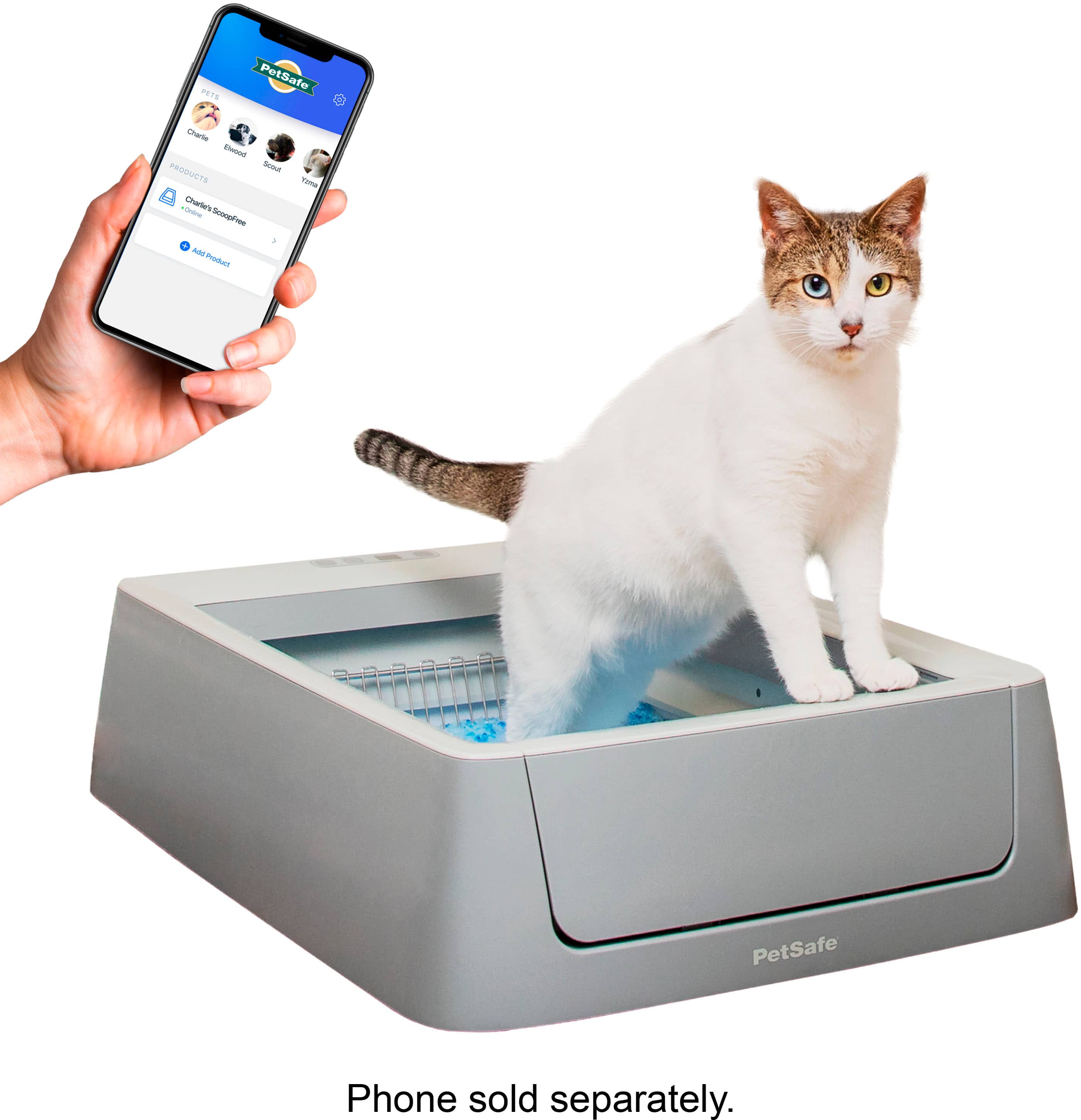 Pets PetSafe smart - PRISEUETS Boot Amone charen -oF T Atadac PetSafe Phone sold separately.