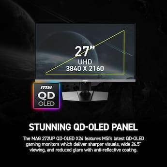 MSI MAG 272UP QD OLED X24 27 MSI MAG 272UP QD OLED X24 27