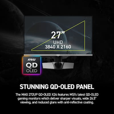 MSI MAG 272UP QD OLED X24 27 MSI MAG 272UP QD OLED X24 27