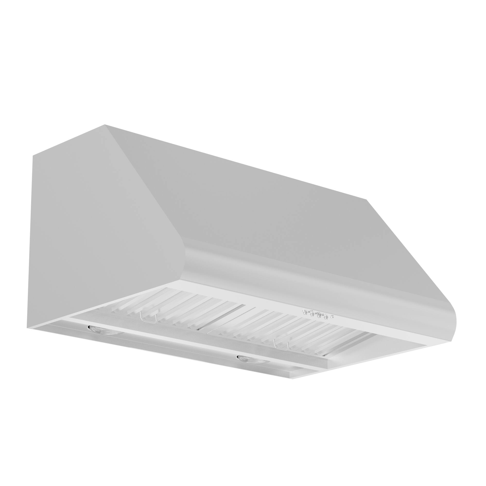 Alt View 1. ZLINE - 36" Convertible Vent Under Cabinet Range Hood in Stainless Steel - Brushed Stainless Steel.