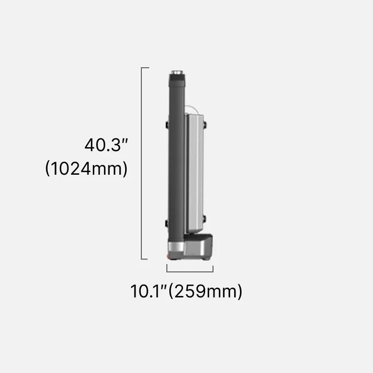 40.3" (1024mm)  
10.1" (259mm)