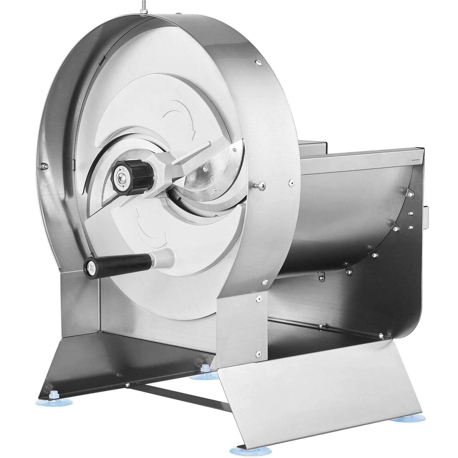 Alt View 10. Glintex - Electric Vegetable Slicer Adjustable 0-12mm Stainless Steel Food Cutter Manual Convertible Cutters & Slicers.