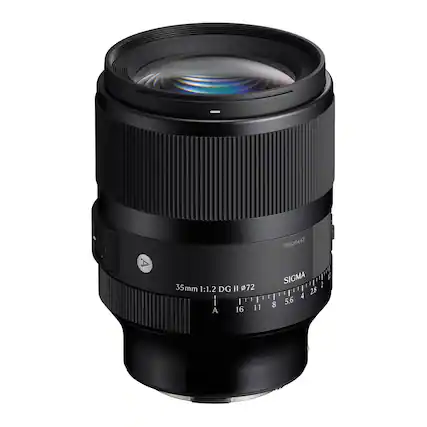 99920447
35mm 1:1.2 DG II Ø72
SIGMA
A 16 11 8 5.6 4 2.8 2