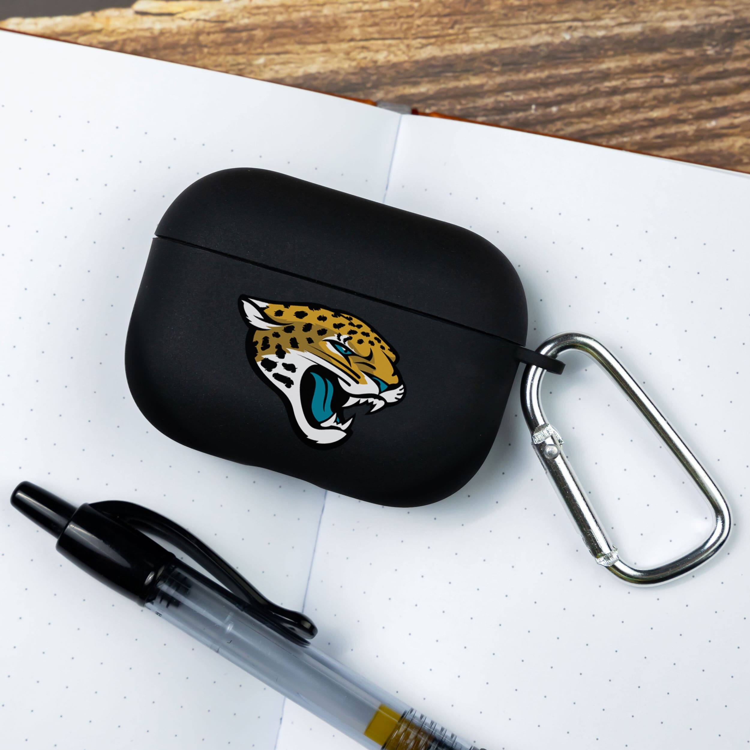 Alt View 2. Artinian - AirPods Pro Silicone Case Cover - Black.