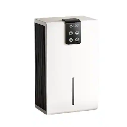 Front. Cluzine - 2-in-1 Dehumidifier & Air Purifier with Dual-Core Technology, Triple Filtration & 2.8L Tank.
