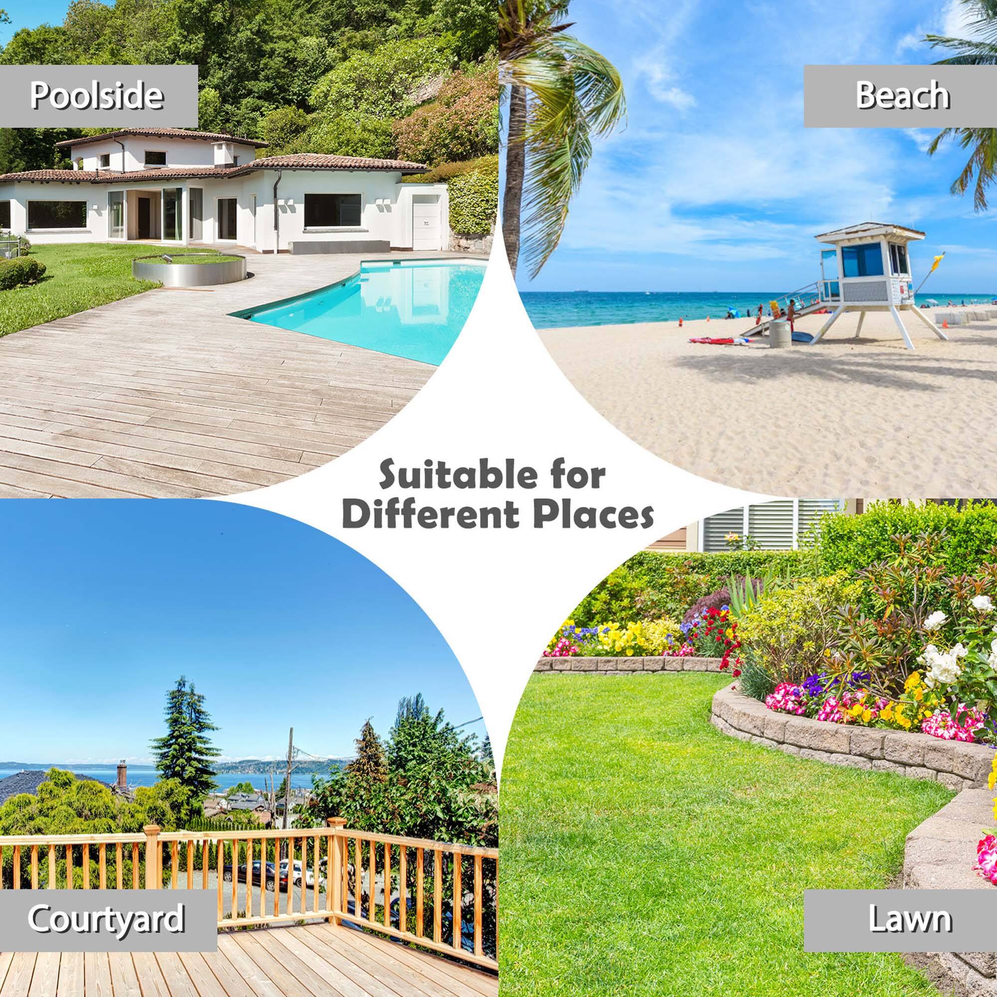 Poolside Beach | Suitable for Different Places | Courtyard Lawn