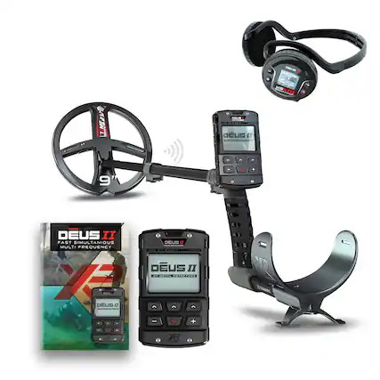 DEUS II FAST SIMULTANIOUS MULTI FREQUENCY XP METAL DETECTOR