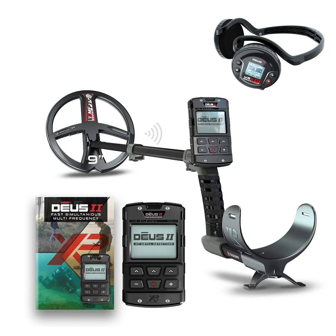 DEUS II FAST SIMULTANIOUS MULTI FREQUENCY XP METAL DETECTOR
