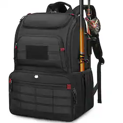 best buy fishing tackle bag Baitium Backpack, With Rod Holders, 40L Capacity With Cooler, Rain Cover, Insulated Pocket, 4 Tackle Trays Included (Jet Black) From tackle boxes to storage trunks to coolers all as smartly designed as they are rugged Amazon Best Sellers: Best Fishing