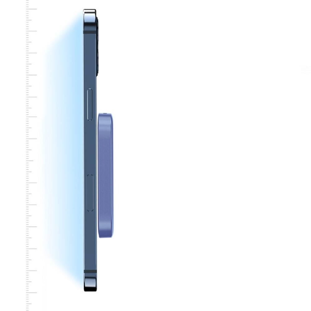 Alt View 1. Loheer - Loheer Magnetic Portable Wireless Charger, Slim 15W Fast Power Bank.