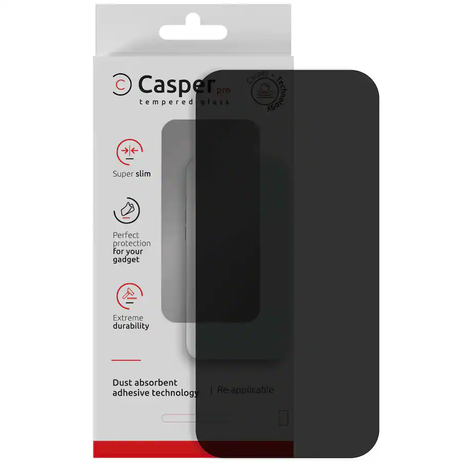 Casper Pro Tempered Glass Screen Protector Compatible For iPhone Air ...
