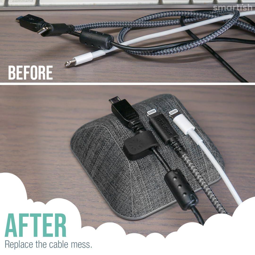 smartish  
BEFORE  
WHAWIA VERAVEXA USIdis 2  
AFTER  
Replace the cable mess.