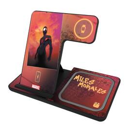Keyscaper - Marvel Cover Art 3 in 1 Charging Station - Miles Morales