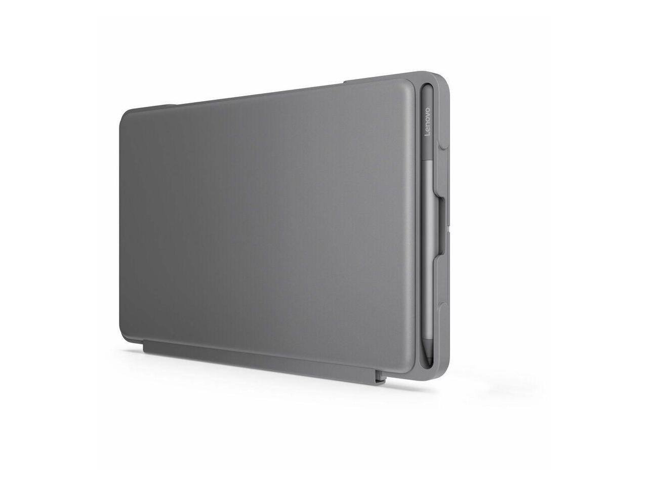 Alt View 2. Lenovo - Lenovo Chromebook Duet EDU G2 83HJ0002UB - 10.9" WUXGA - MediaTek Kompanio 838 - 4 GB - 64 GB - ChromeOS - Luna Gray - Charcoal Gray.