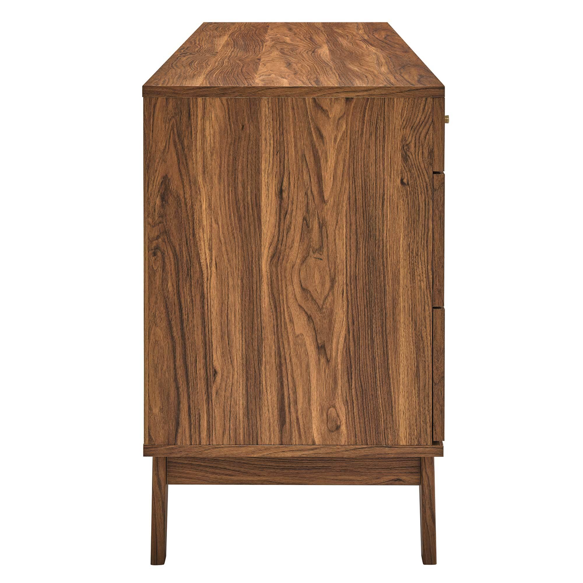 Alt View 1. Modway - Soma 8-Drawer Dresser by Modway - Walnut.