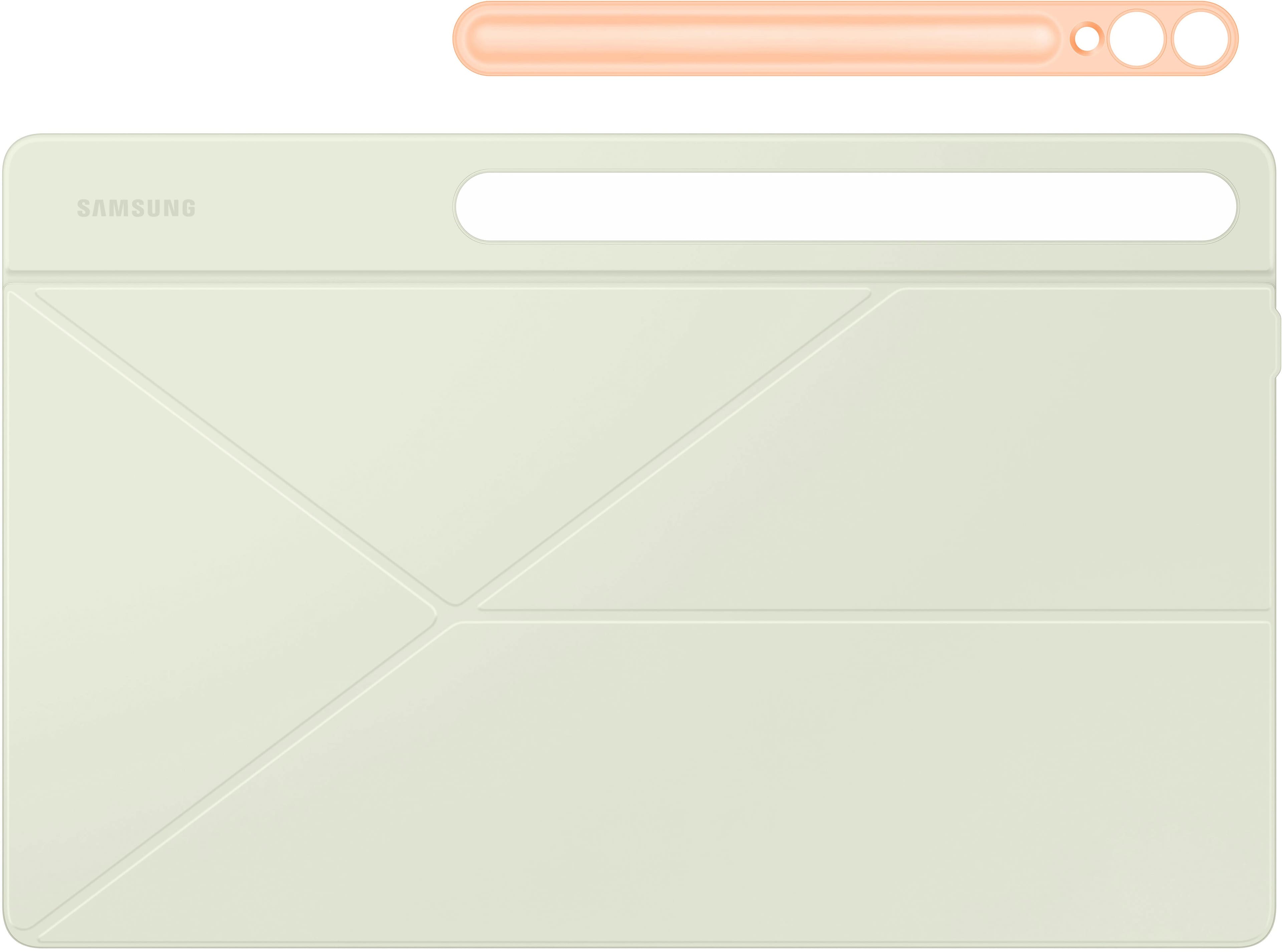 Alt View 17. Samsung - Galaxy Tab S10 Ultra/S9 Ultra Smart Book Cover - Orange.