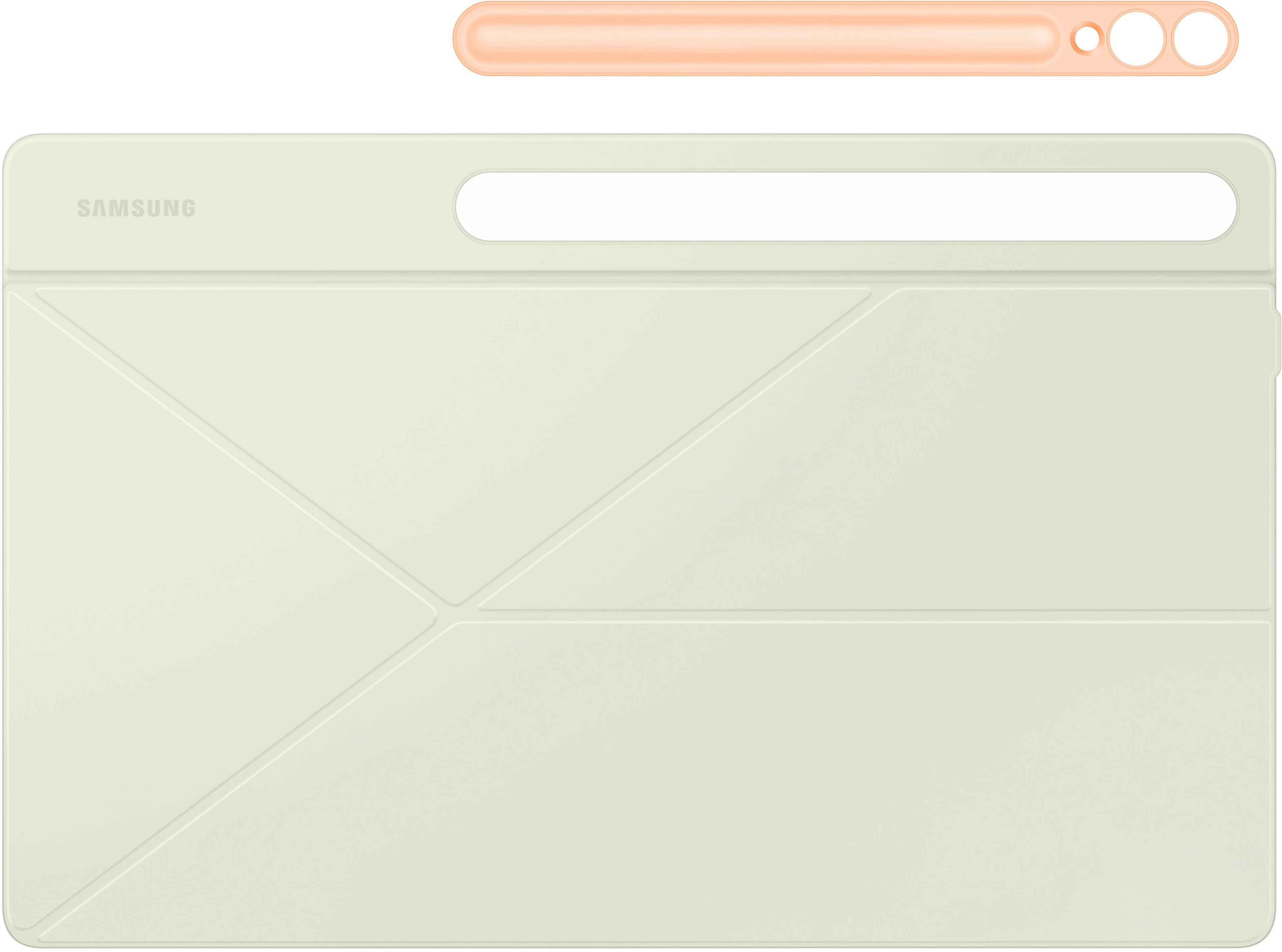 Alt View 17. Samsung - Galaxy Tab S10 Ultra/S9 Ultra Smart Book Cover - Orange.