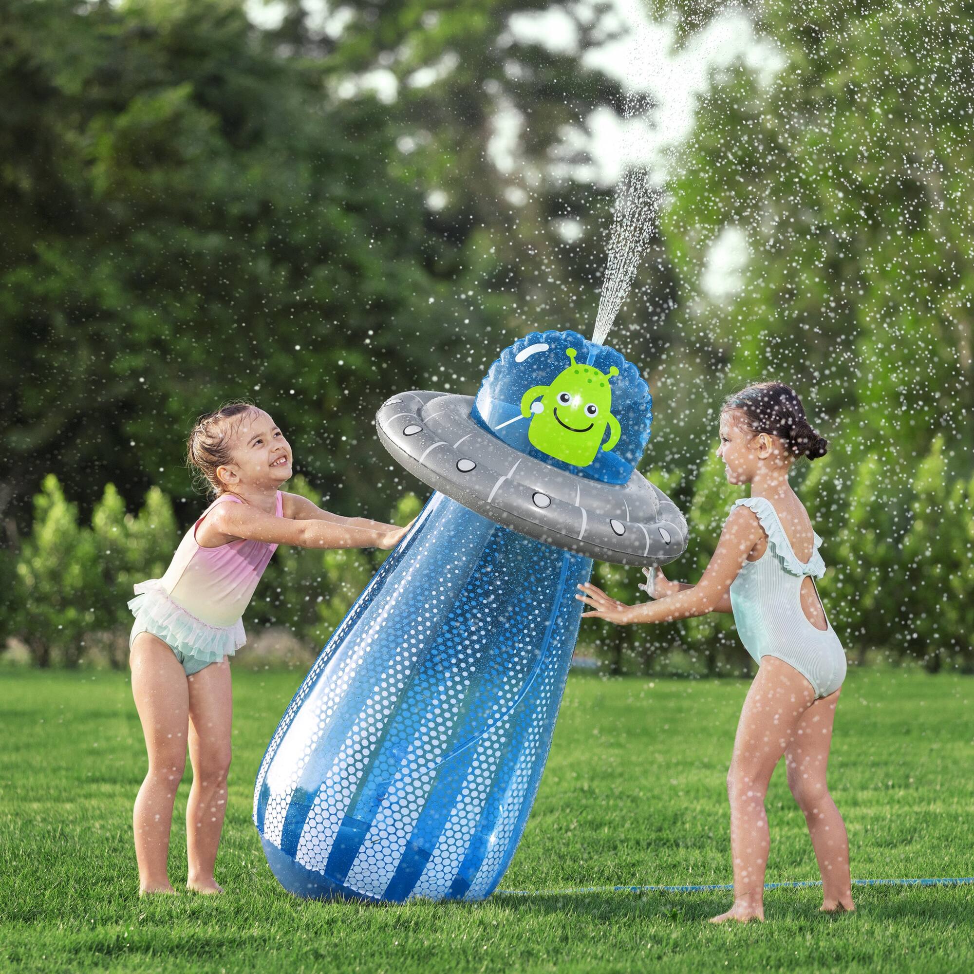 Alt View 5. Bestway - Sprinkler: UFO Blaster Bop Bag.