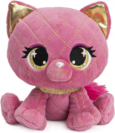 Front. Gund - P.Lushes Pets 6 Inch Fashion Plush | Madame Purrnel - Pink.