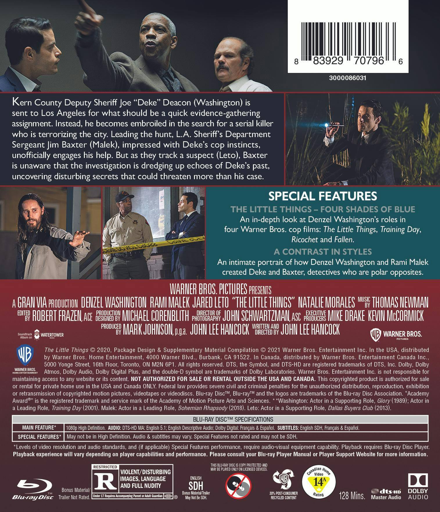 Back. The Little Things [Blu-ray].