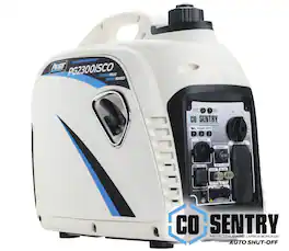 Pulsar - 2,300-Watt Quiet Gasoline Powered Portable Inverter Generator with CO Sentry
