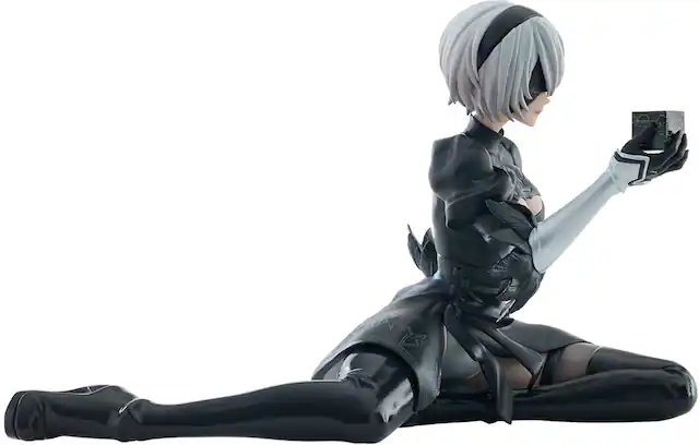 Front. Bandai - Ichibansho - NieR: Automata - 2B (For the Glory of Mankind) Figure - COLLECTIBLES - Multicolor.