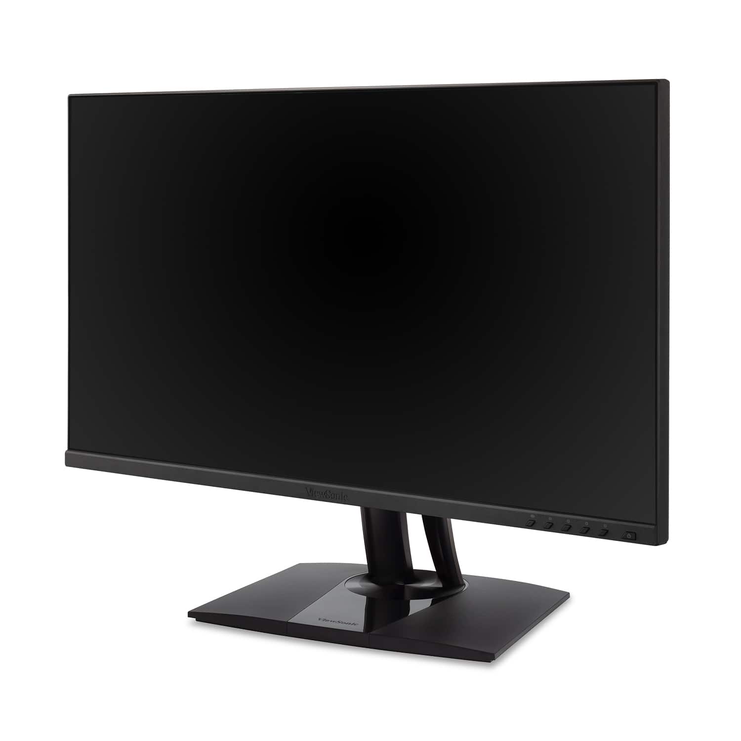 Left. ViewSonic - VP2756-4K 27" IPS LCD 4K UHD Monitor (DisplayPort USB, HDMI) - Black.