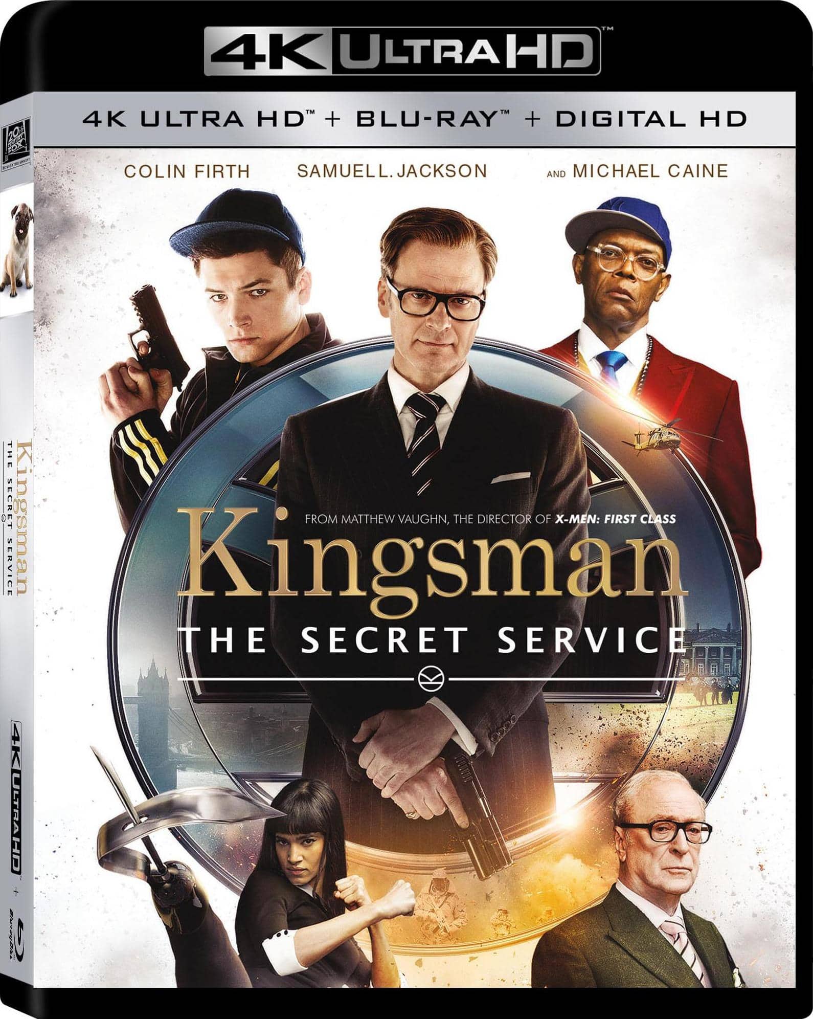 Front. Kingsman: The Secret Service (4K / Blu-ray + Digital).