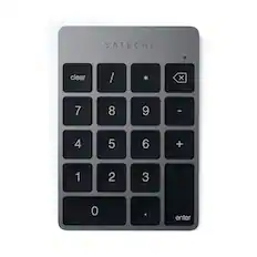 SATECHI clear / * X 7 8 9 - 4 5 6 + 1 2 3 0 enter