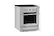 Alt View 3. Hauslane - HausPro 30 in. 4 Burners (20,000 BTU) Freestanding Dual Fuel Range - Stainless Steel.