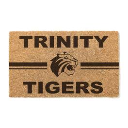 Jardine - Trinity Tigers 18" x 30" Team Logo Doormat - Brown