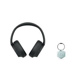Sony - Wireless Over The Ear Noise Canceling Headphones with Locator Keychain - Black