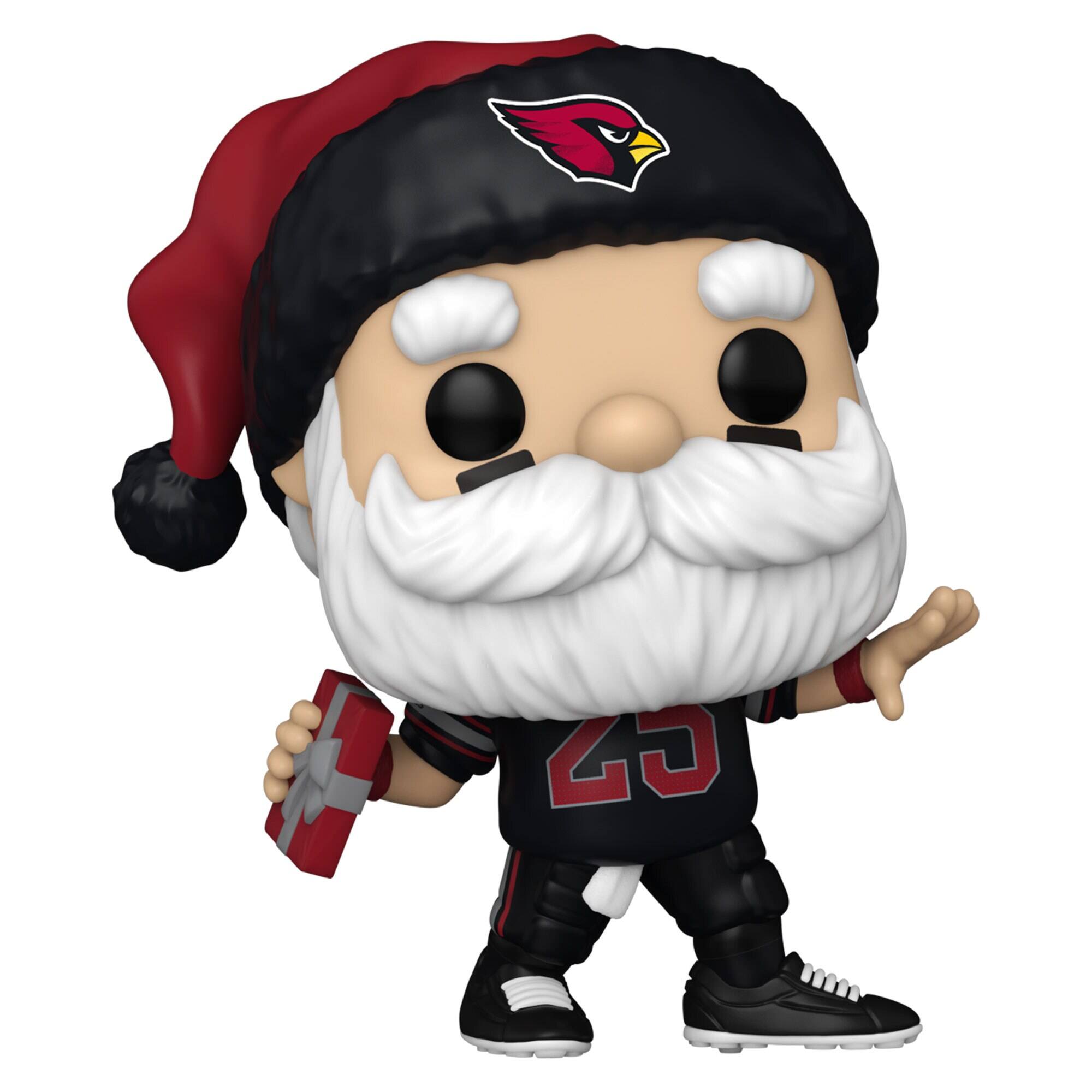 Alt View 2. Funko - Arizona Cardinals Santa Funko Pop! 2024 Exclusive Vinyl Figure - Multicolor.