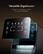 Versatile ErgoScreen
Perfect fit, effortless control all at your fingertips
- Ice Making
- Ice Making
- Cleaning
- Ice Full
- Add Water
- Timer
- Up
- Down
- Light
- Timer
- Up
- Down