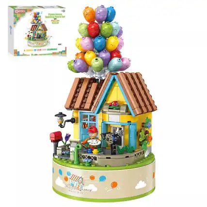 ONTIXO
Flying House Building Block Set - Music Box
301753
A WORLD OF FUN AND LEARNING
Happy Childhood
Music Box
