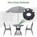 Fits a Patio Umbrella
The umbrella hole (Diam. 2") in the center of the table can fit a patio umbrella (not included) for convenient shade and cool relaxation.