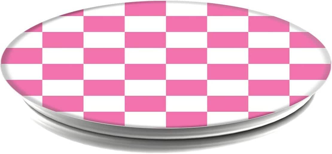 PopSockets - For Phone Grip & Stand (800186) - Checker Pink