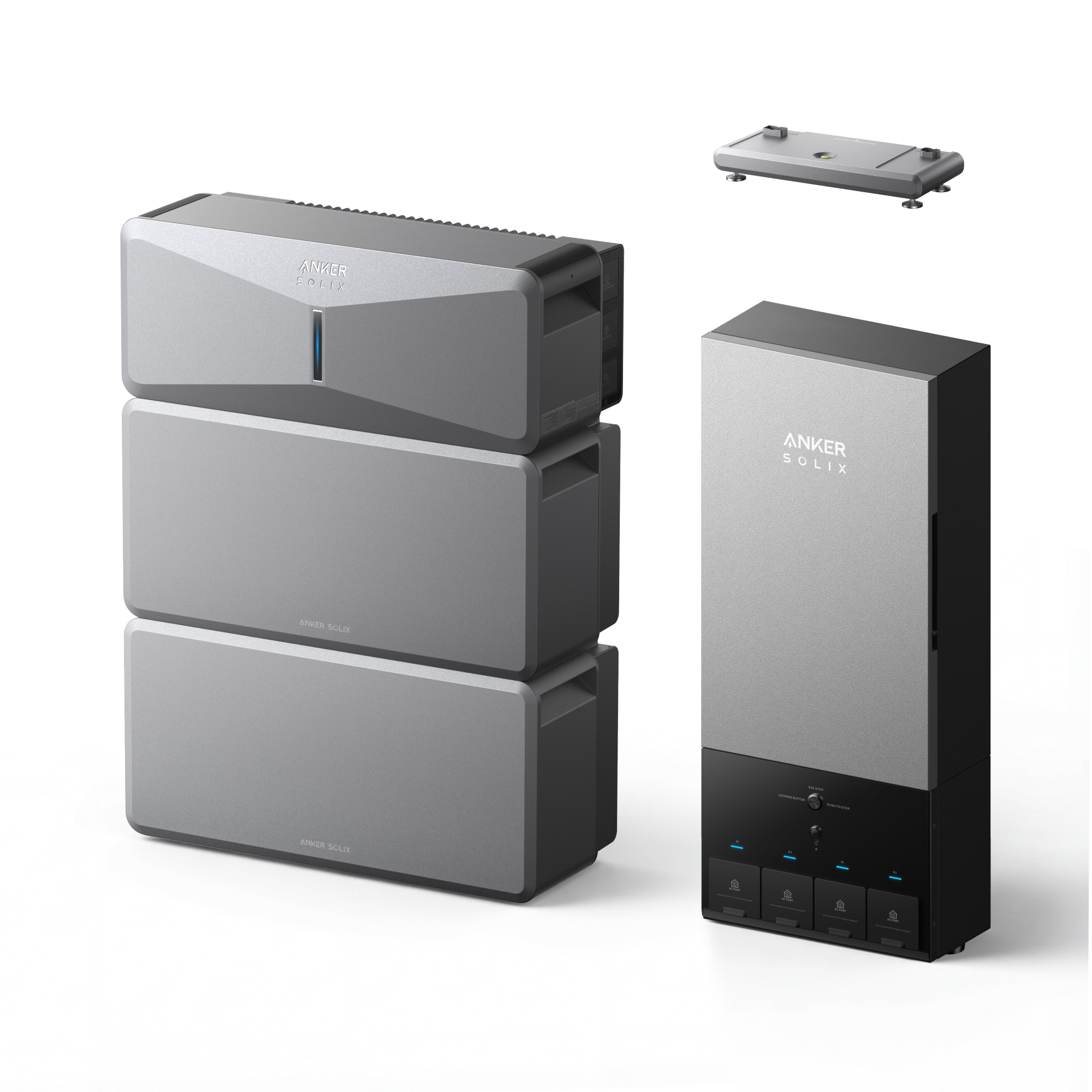 Anker - SOLIX E10 Automatic Backup Kit, 10kW Turbo Output for whole-home backup with Power Dock, Installation Required (12288 Wh Capacity)