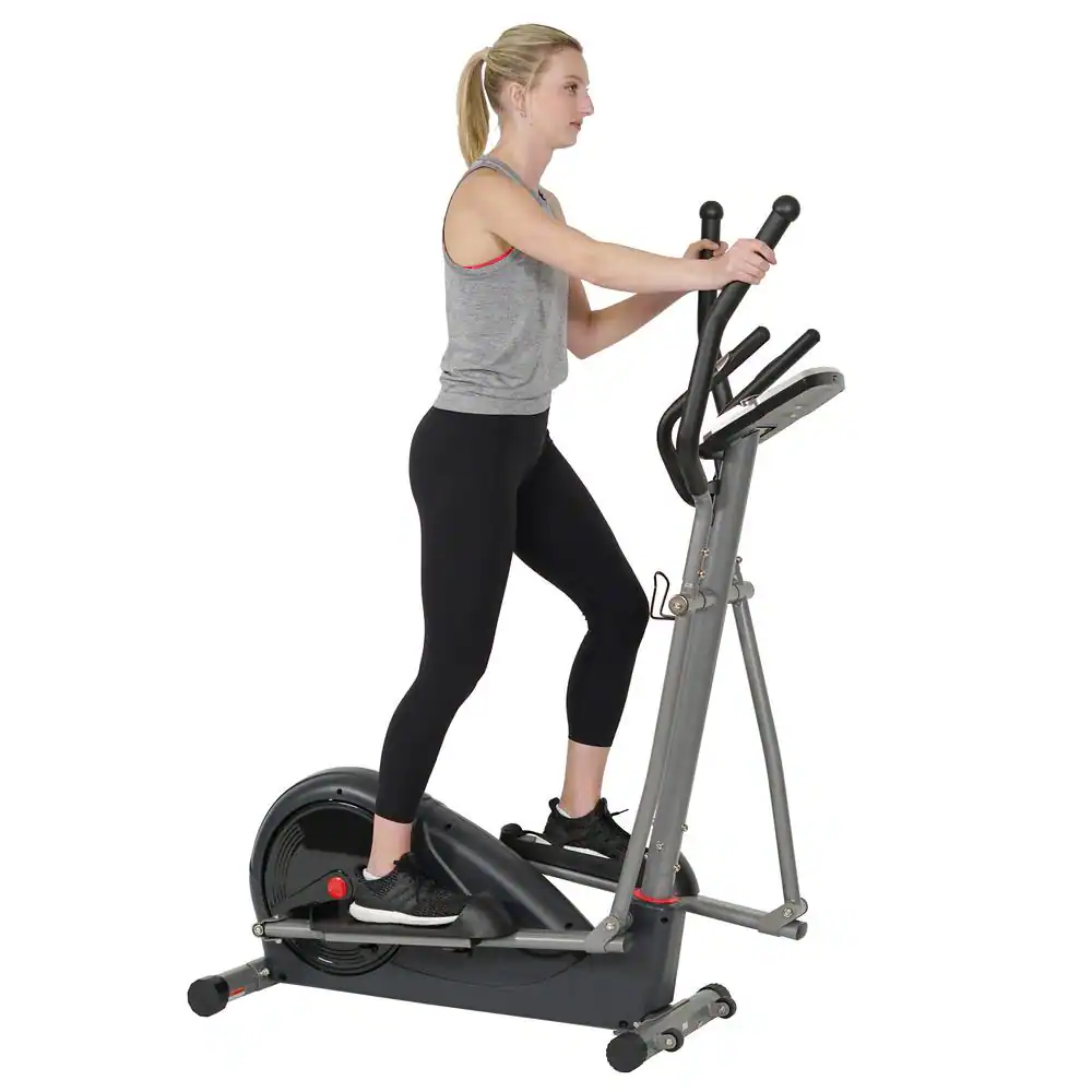 Sunny Health & Fitness - Pre-Programmed Elliptical Trainer - SF-E320002 - Black
