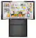 Alt View 3. Whirlpool - 30 Cu. Ft. Family-Sized Capacity French Door Refrigerator with Flexible Temperature Drawer - Print Resist Blk Stnlss.