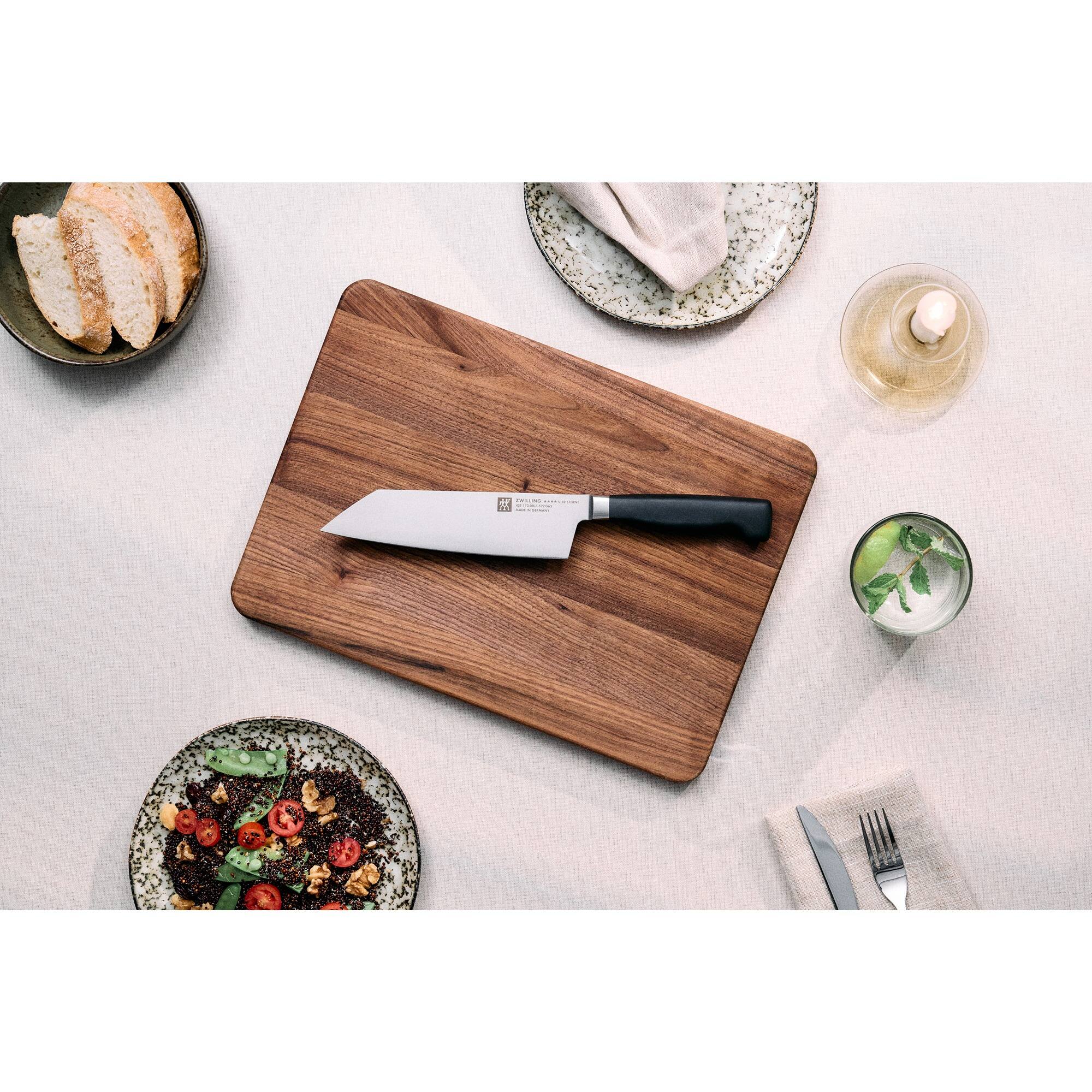Alt View 7. ZWILLING - ZWILLING Four Star 6.5-inch Bunka Knife - Stainless Steel.
