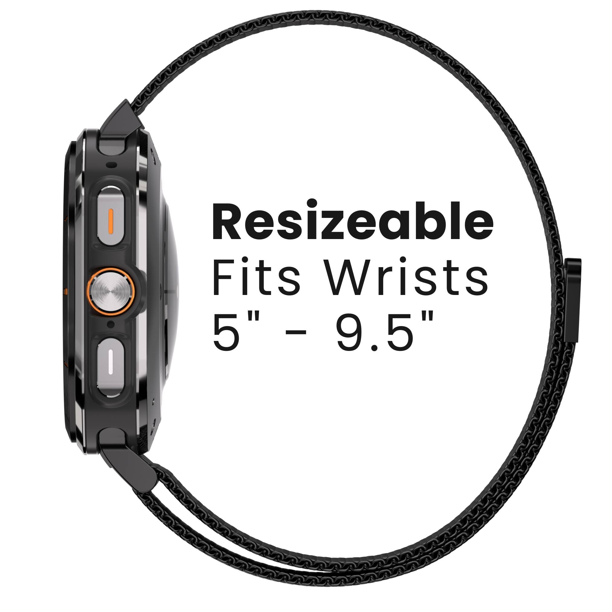 Resizeable Fits Wrists 5" - 9.5"