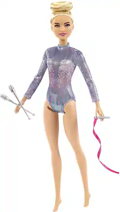 Mattel - Barbie Rhythmic Gymnast, Blonde - Collectibles - Multicolor