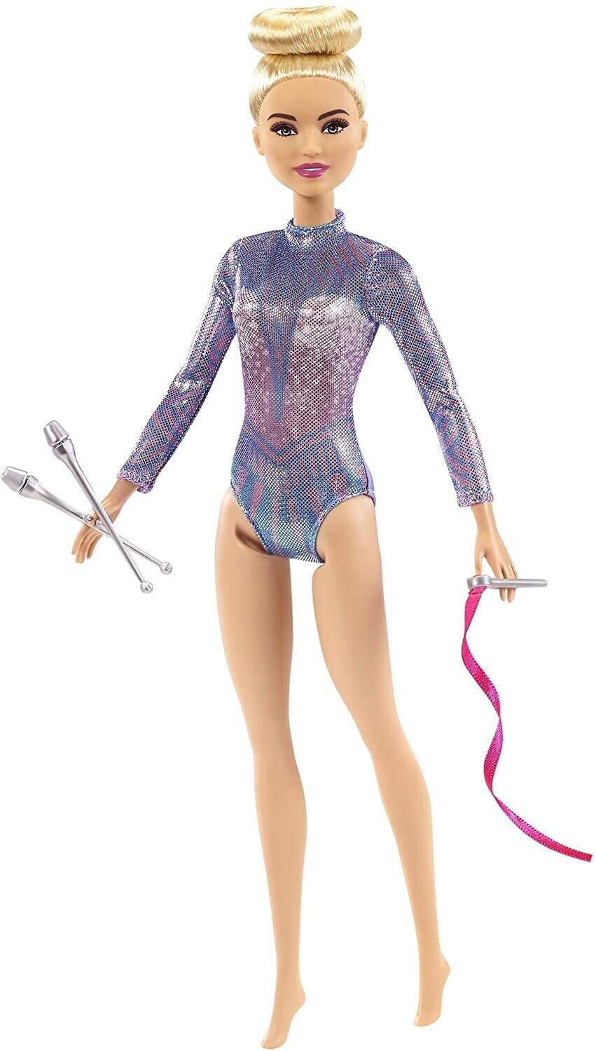 Front. Mattel - Barbie Rhythmic Gymnast, Blonde   - Collectibles - Multicolor.