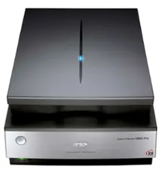 Epson - Perfection V850 Pro Photo Scanner - Gray - Front_Zoom