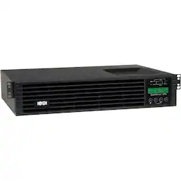 Eaton Tripp Lite Series SmartOnline 750VA 675W 120V Double-Conversion UPS - 8 Outlets, Extended Run, Network Card - Black