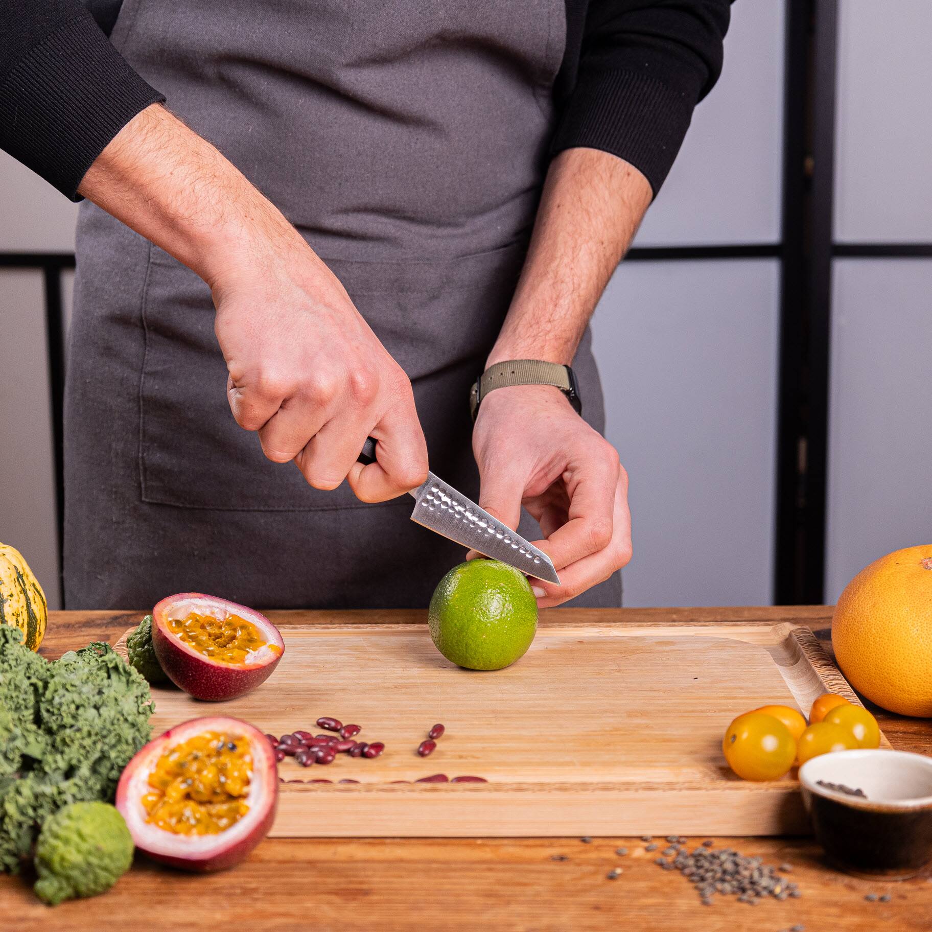 Back. KOTAI - Paring Kitchen Knife 3.5-inch | BUNKA Collection.